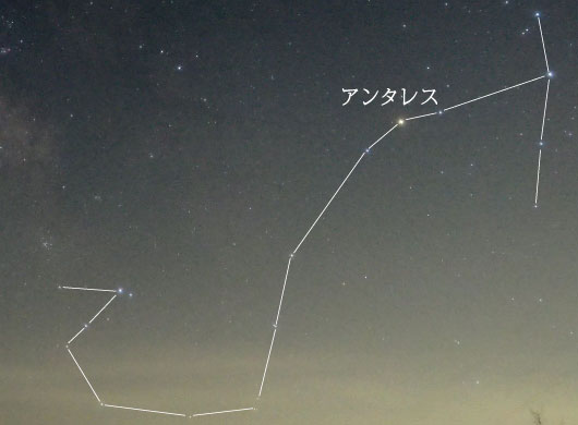 さそり座（20時南中）｜宙のコラム｜暦生活 | 日本の季節を楽しむ暮らし