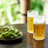 枝豆とビール