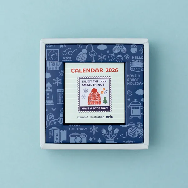 【2026年】 eric color 日めくり カレンダー ミニサイズ 卓上 おしゃれ