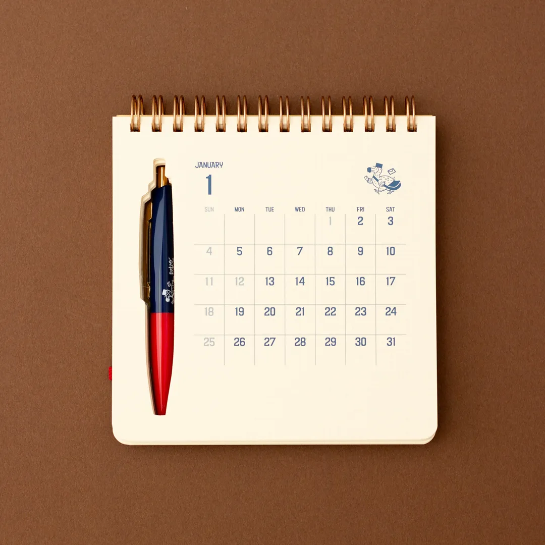 Obi-Wan x Shinnippon 2026 Retro Post Scribble Calendar