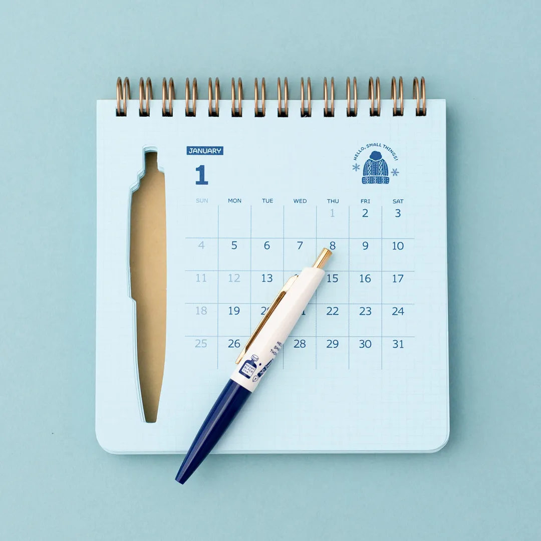 ペンの収納場所もあります