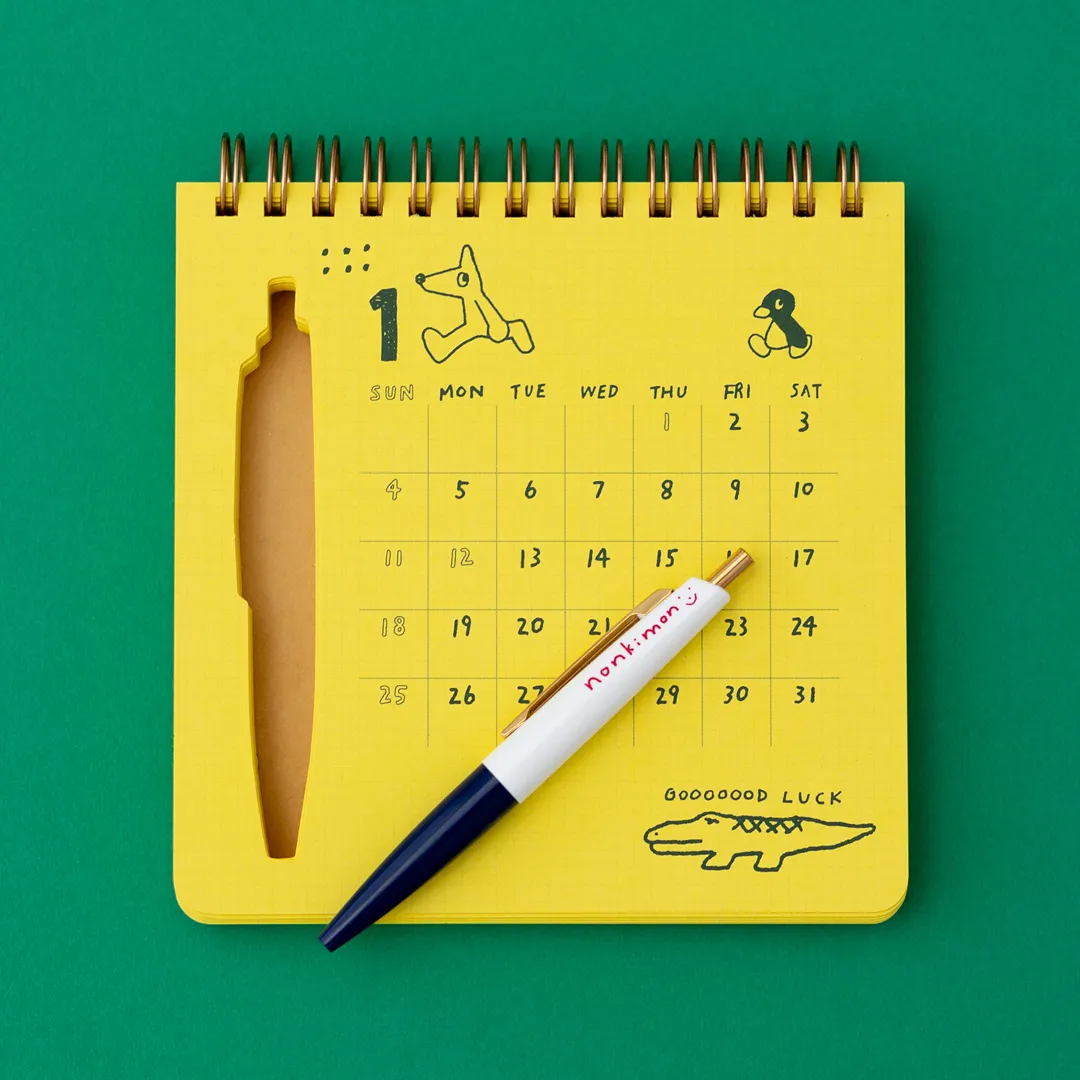 ペンの収納場所もあります