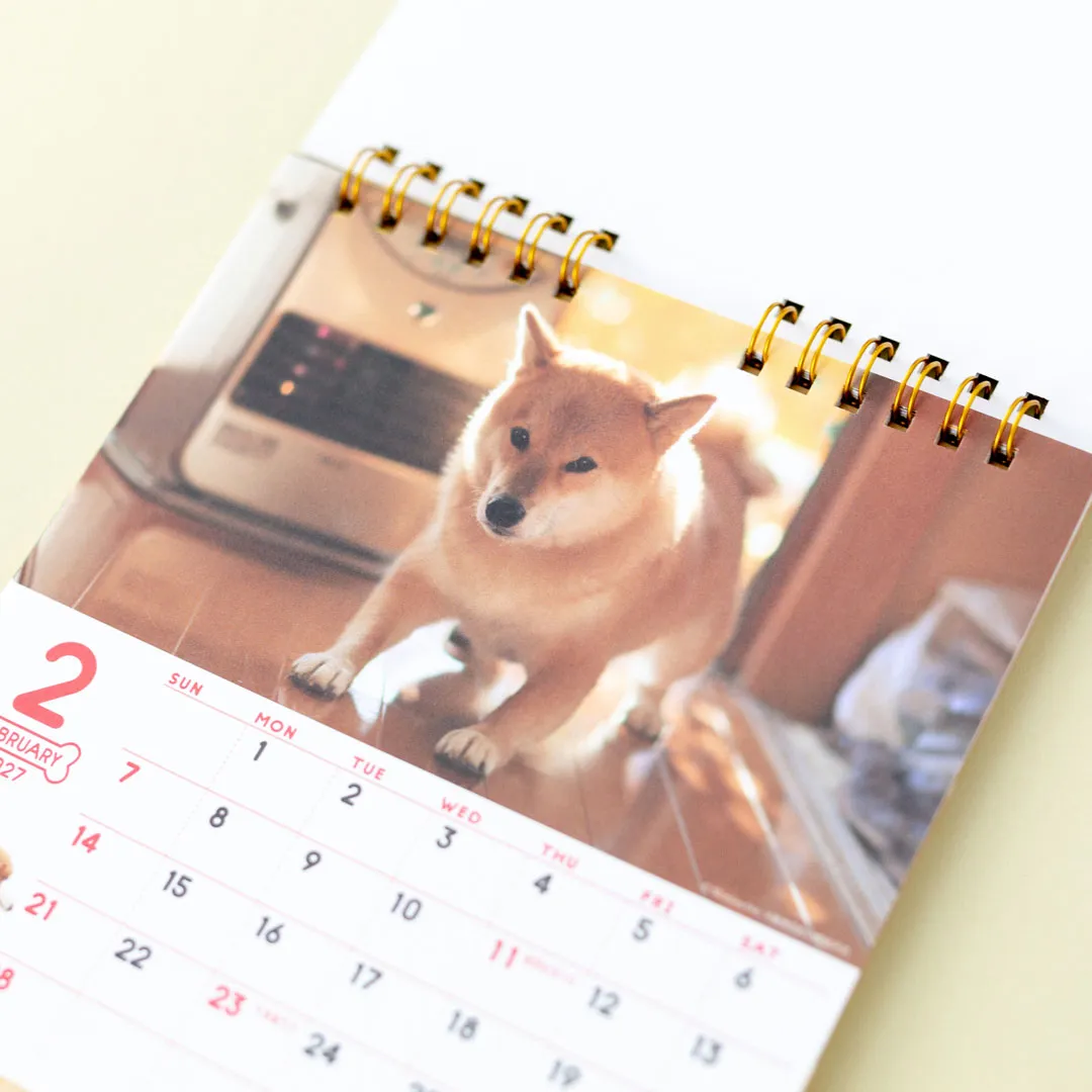 【2027年】柴犬まるとおさんぽ　卓上