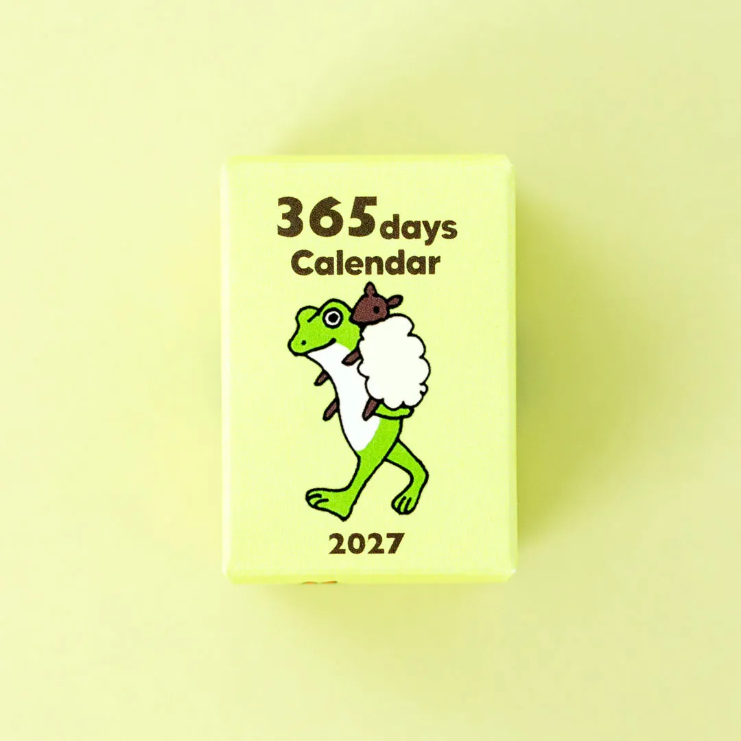 【2027年】かえるの時間 ミニミニ日めくり