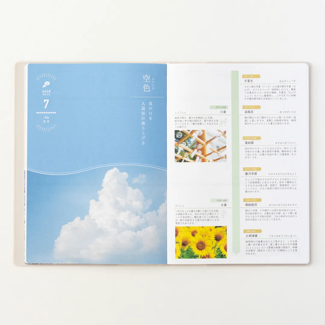 7月の扉ページ