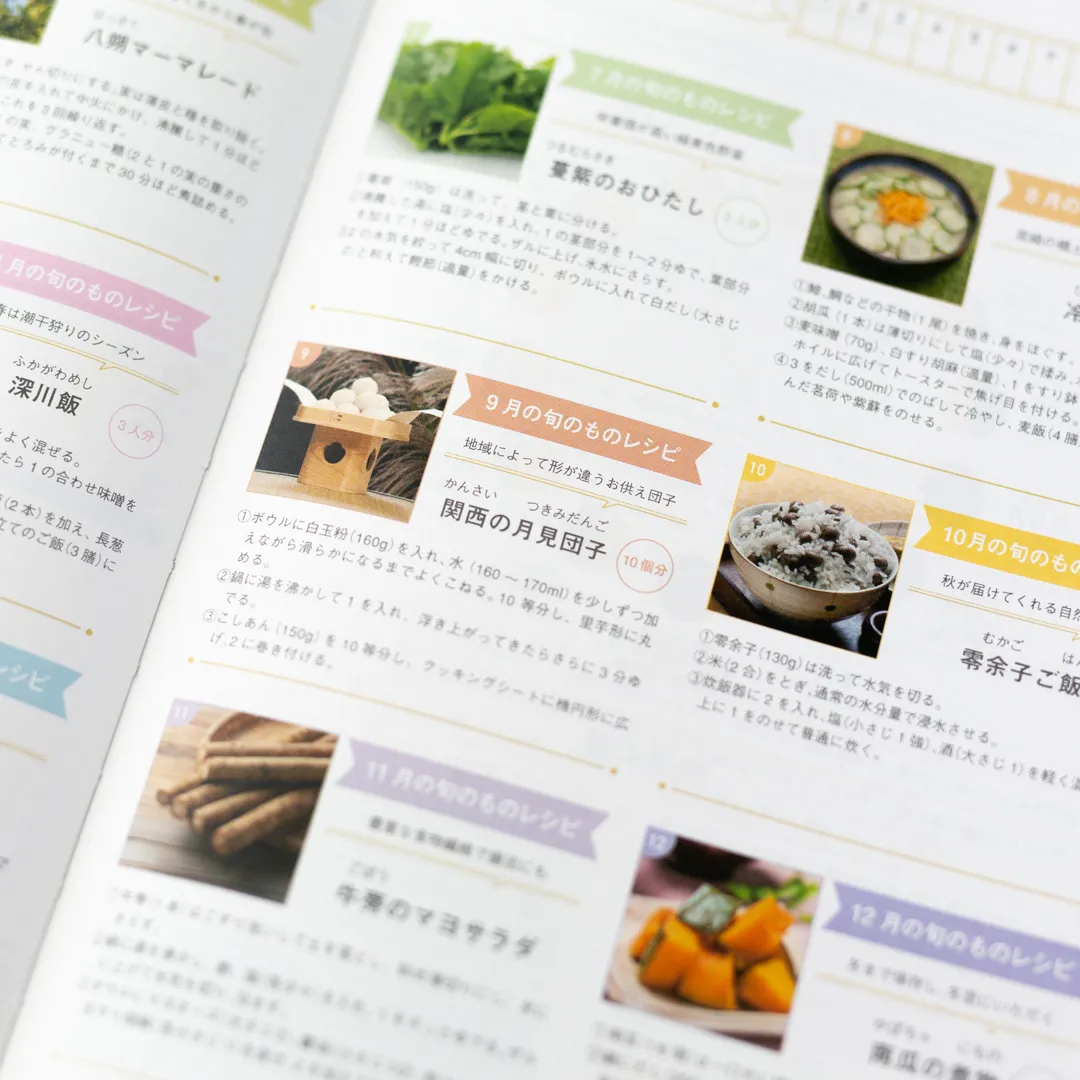 旬の食材レシピ