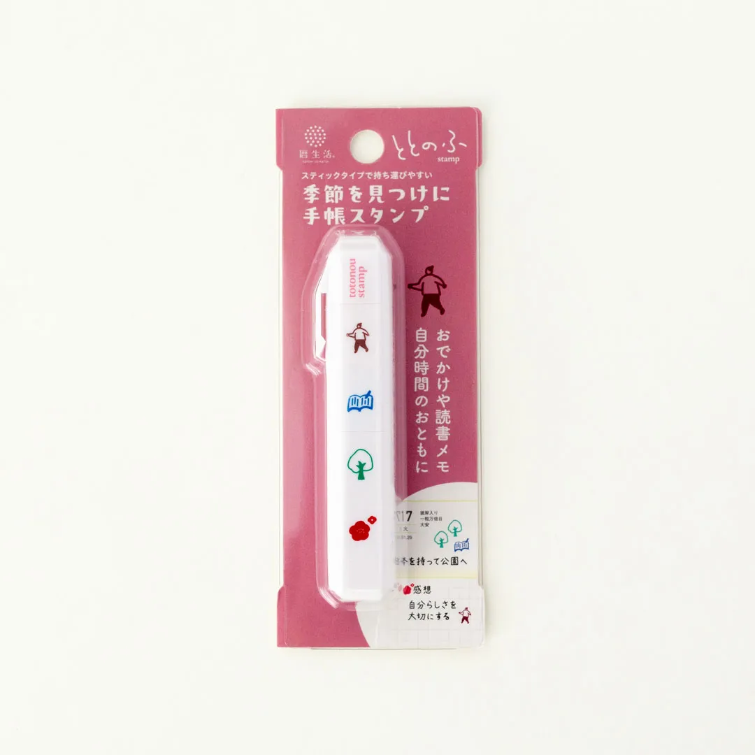 ととのふスタンプ　④季節を見つけに