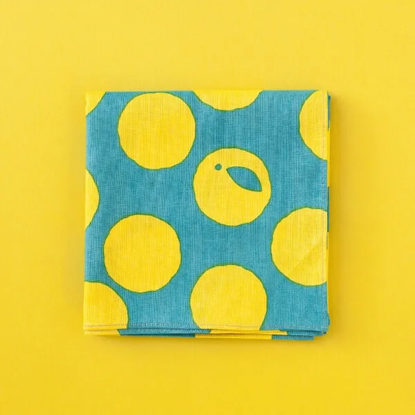 おいしい風呂敷「ゆず」 / かまわぬ