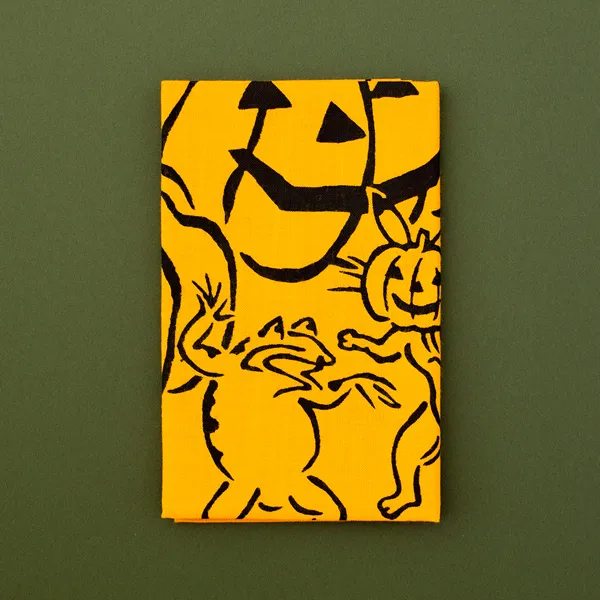 注染手ぬぐい「ハロウィンの宴」 / かまわぬ 秋