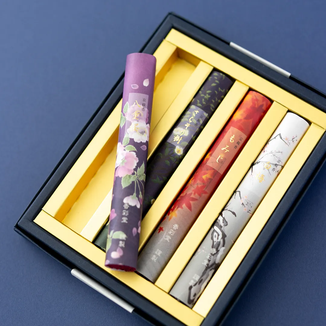 四季のお線香(4種各1束入)【紙箱】｜暦生活｜日本の季節を楽しむ暮らし