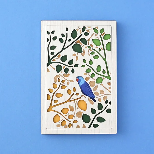 御朱印帳(青い鳥)