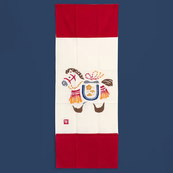 注染手ぬぐい「飾り馬」 / かまわぬ 干支