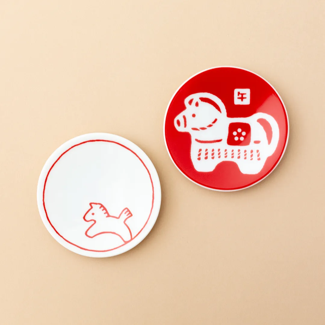 干支手塩皿 （馬） / お正月 / かまわぬ｜暦生活｜日本の季節を楽しむ