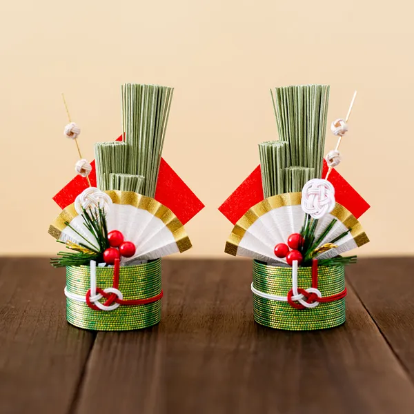 紙わら門松飾り のぼり梅 / お正月 / かまわぬ