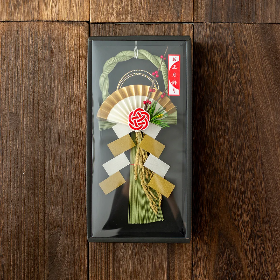 紙わら飾り 大 末広つぼみ梅松 / お正月 / かまわぬ｜暦生活｜日本の