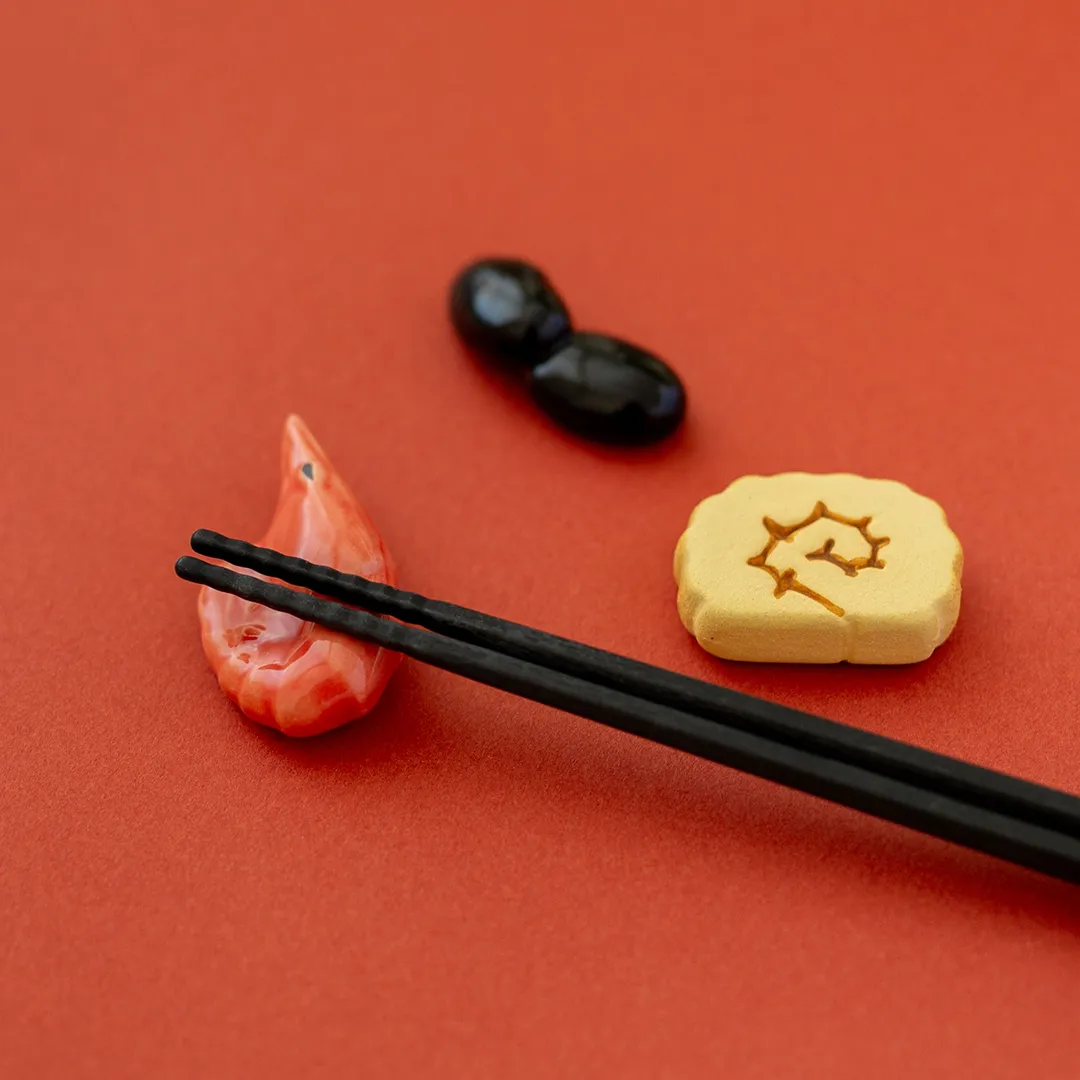 箸置きセット お正月 おせち おめでたい柄 9点 箸置きセット お正月