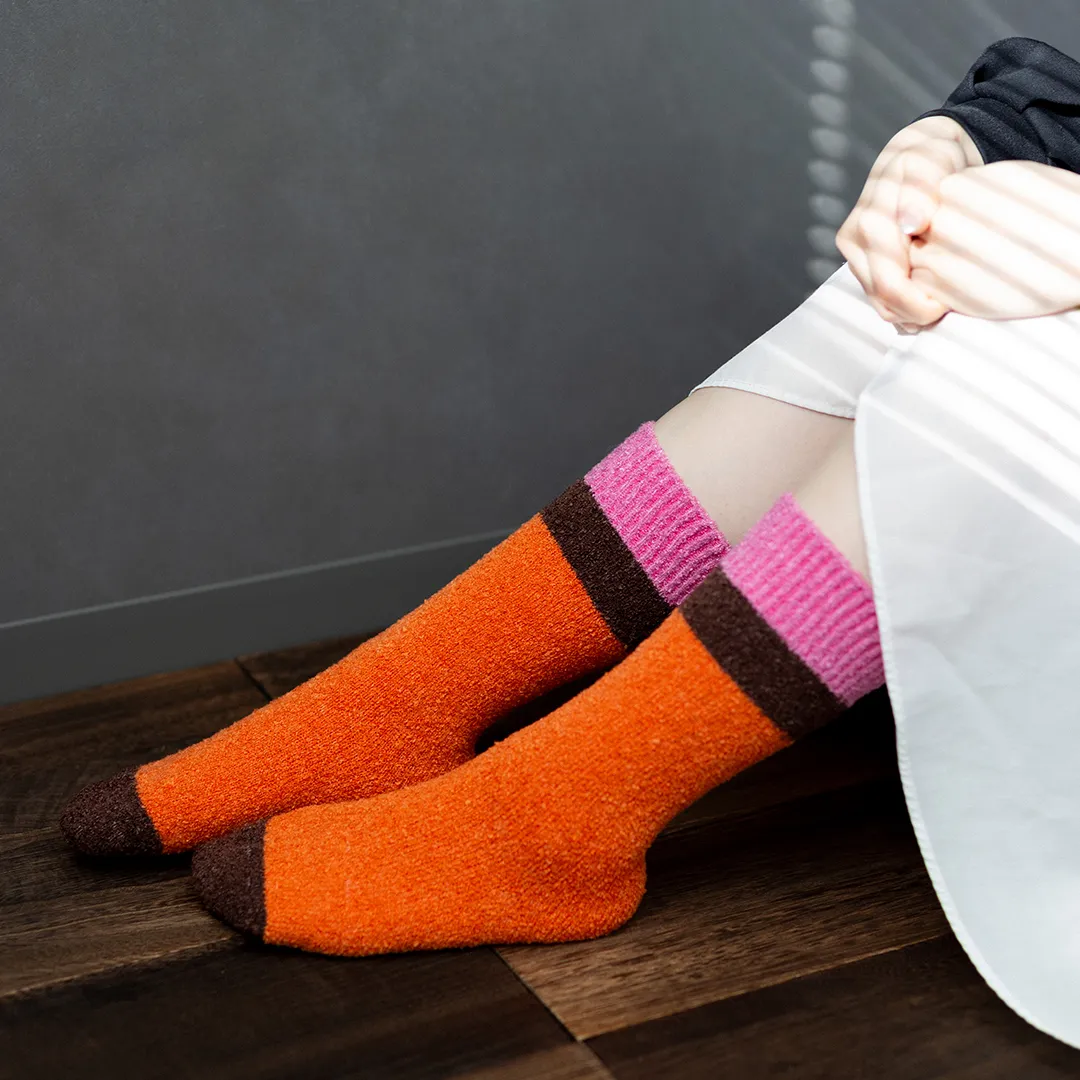 【暦生活オリジナル】和菓子IROAWASE靴下 / もこもこタイプ