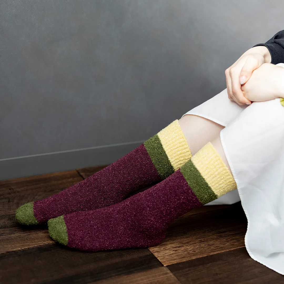 【暦生活オリジナル】和菓子IROAWASE靴下 / もこもこタイプ