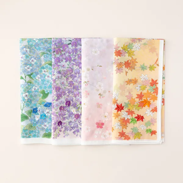 友禅刺繍 ハンカチ