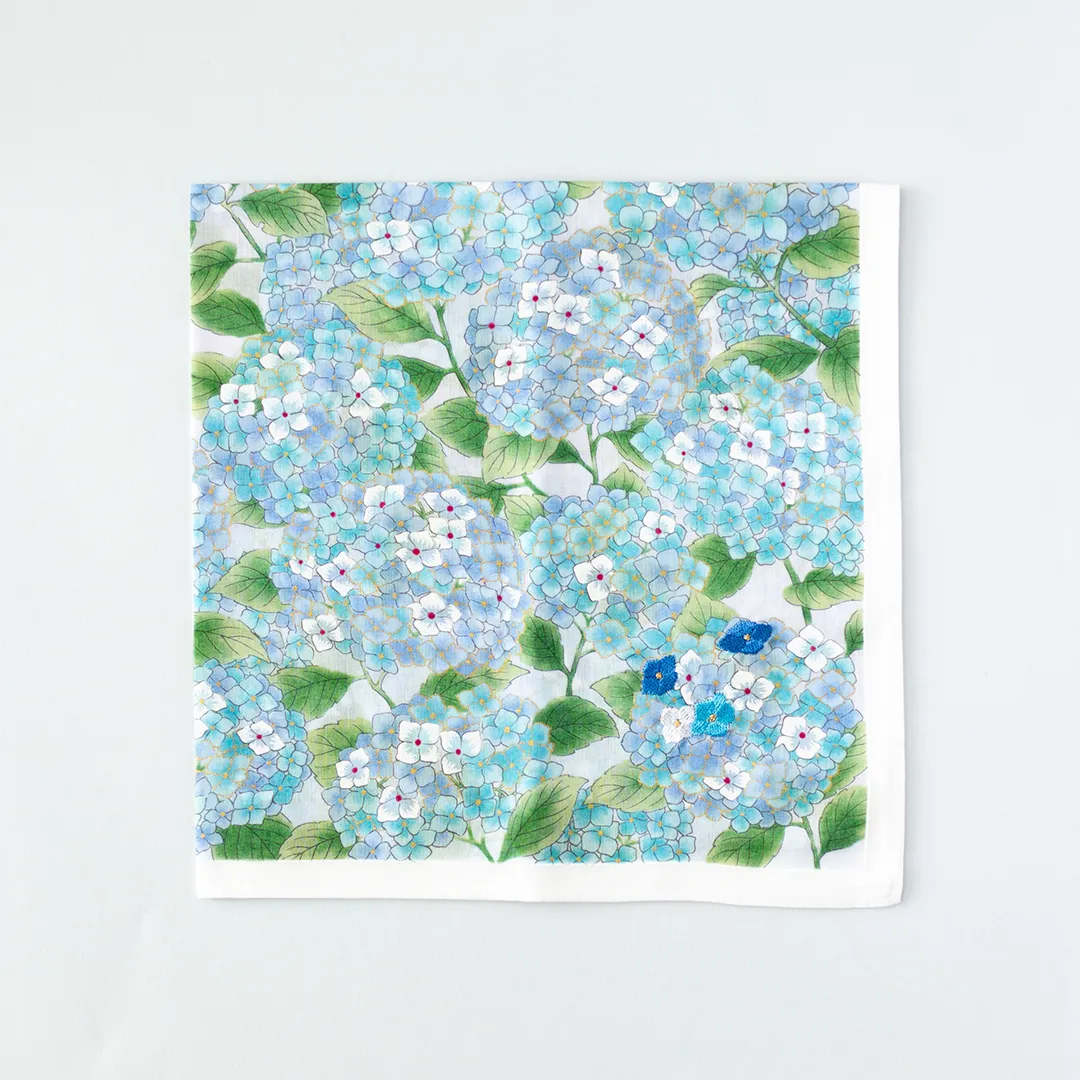 紫陽花　ブルー