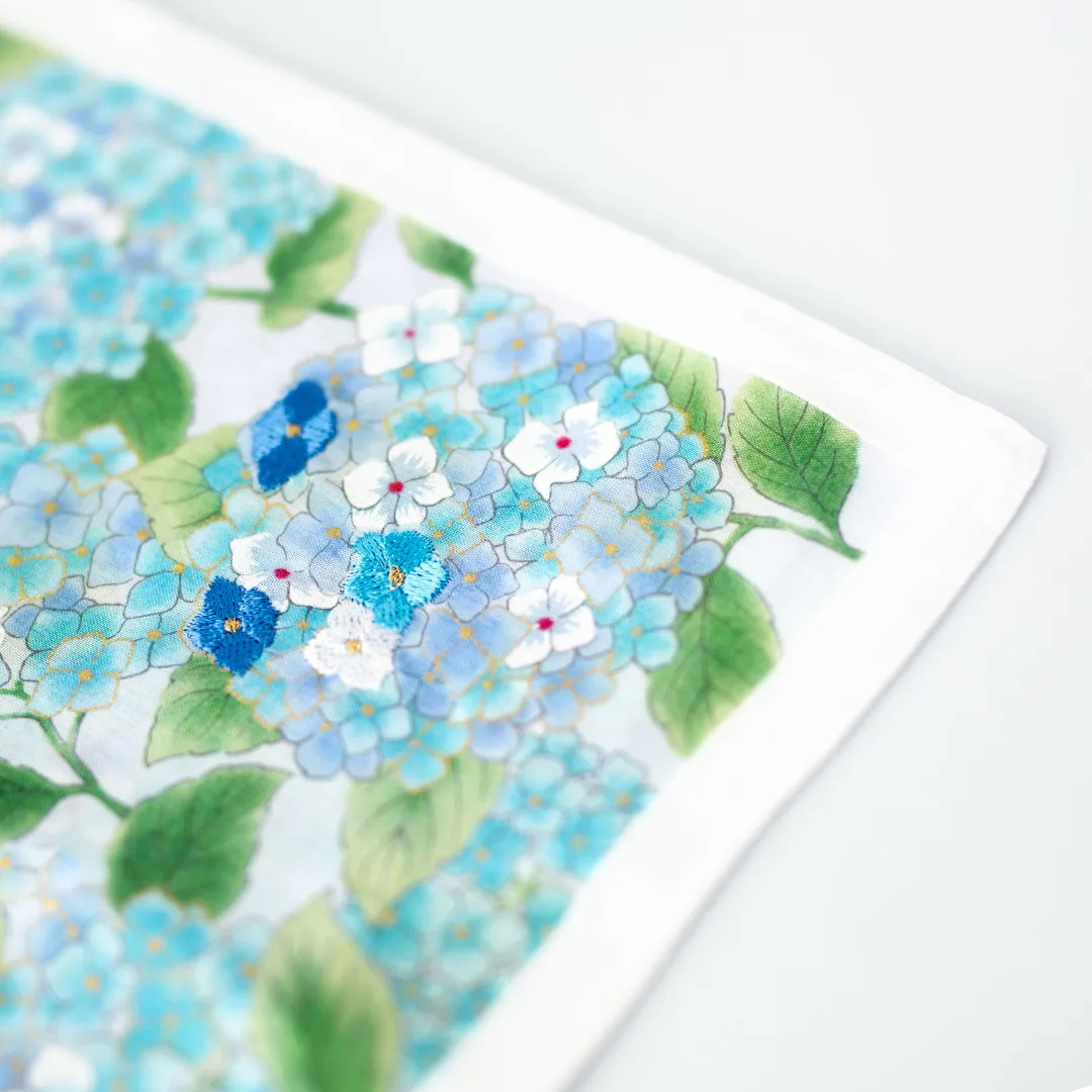 紫陽花　ブルー