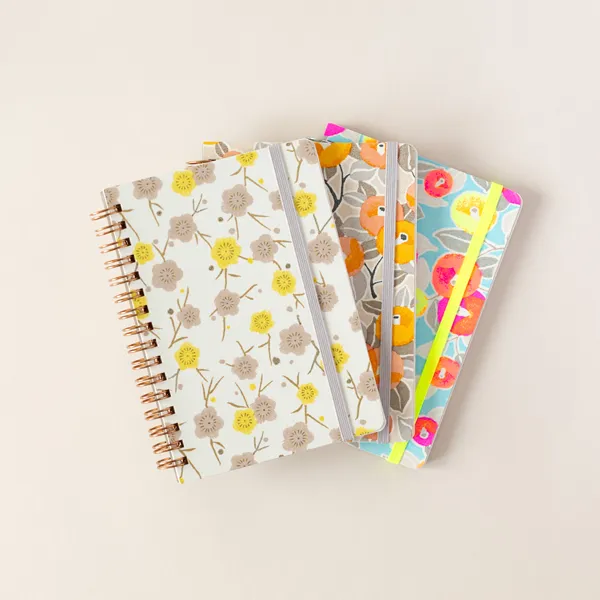 京友禅紙のリングノート A6 和文具 / 尚雅堂