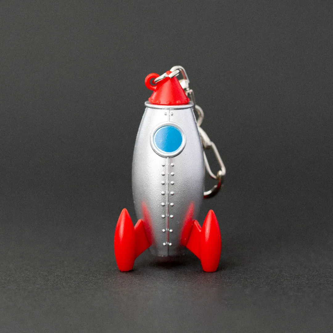 ロケットのキーホルダー