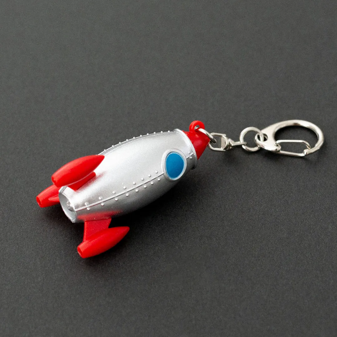 ロケットのキーホルダー
